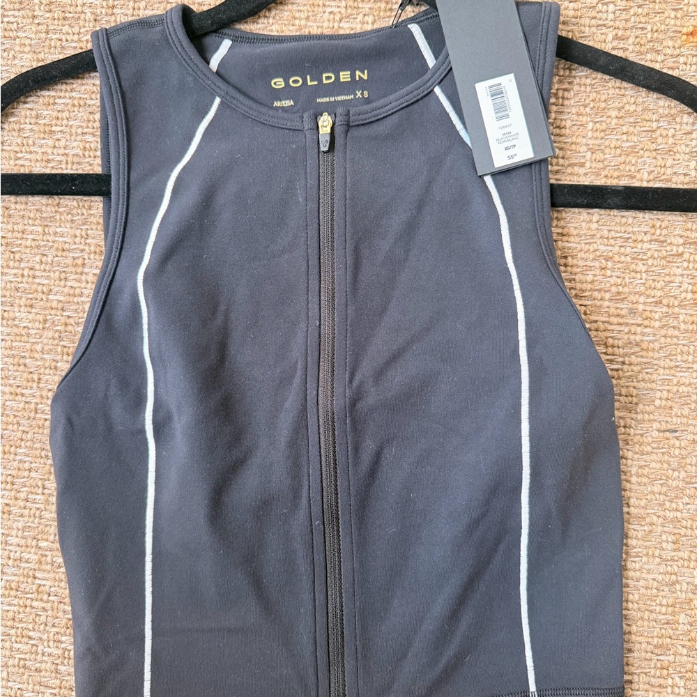 NWT Aritzia Golden Activewear Tank
